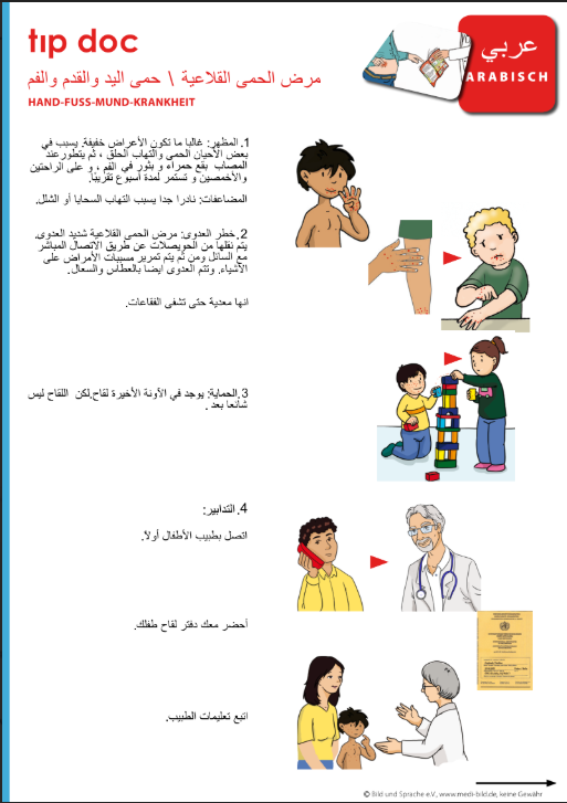 ‏مرض الحمى القلاعية - حمى اليد والقدم والفم